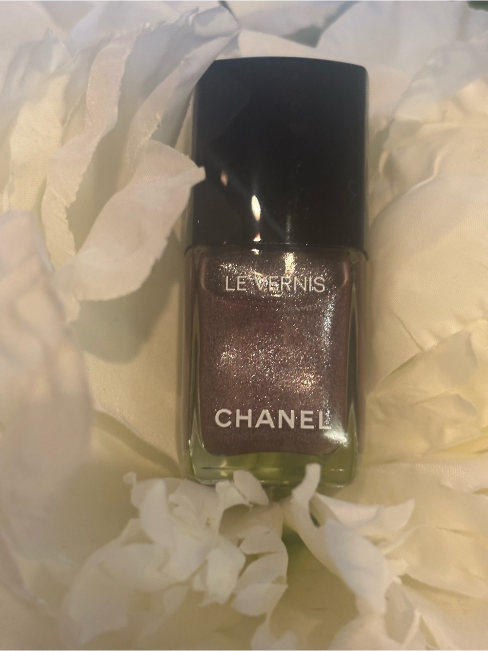 Chanel Le Vernis Nail Polish in Shimmery Plum limited edition